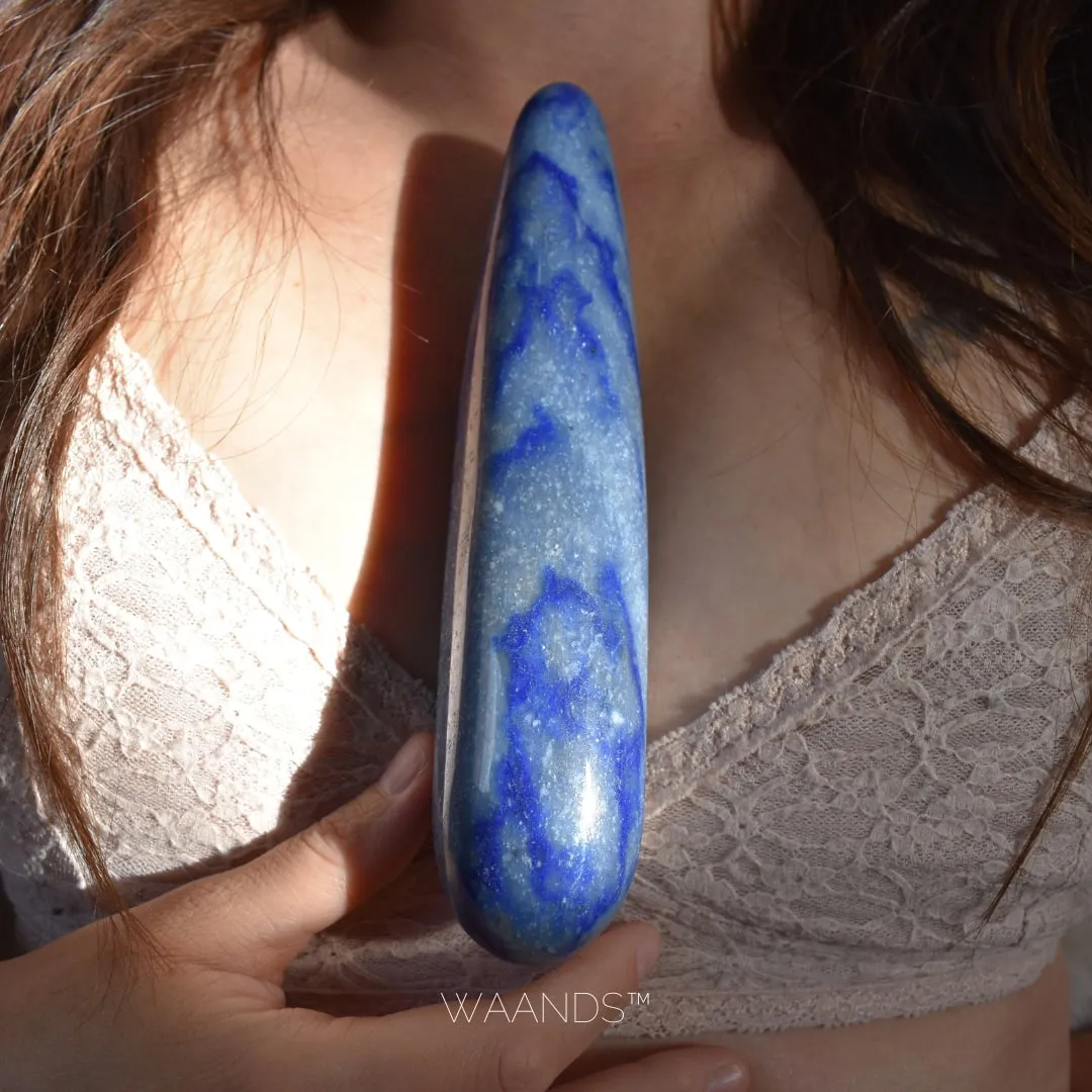 Blue Quartz Pleasure Wand, photo 4 of 4