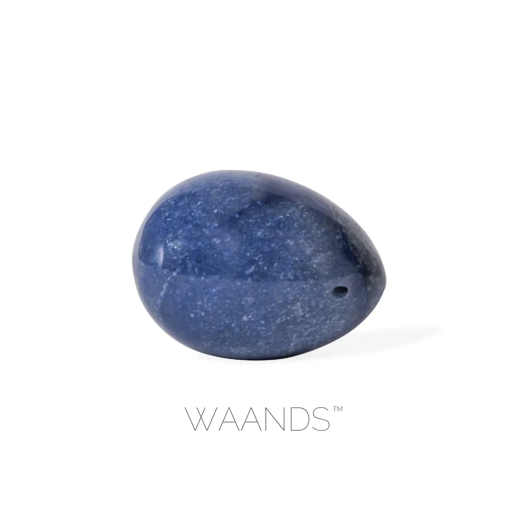 Blue Quartz Yoni Egg, photo 2 of 3