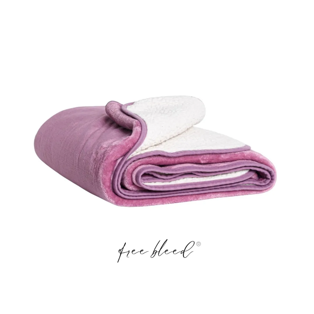Free Bleed® Blanket – Blush, photo 3 of 5