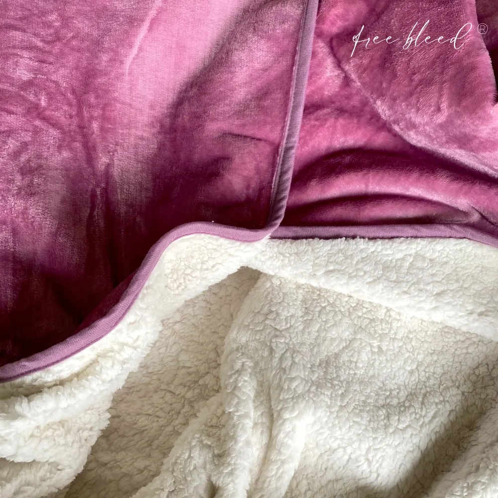 Free Bleed® Blanket – Blush, photo 5 of 5
