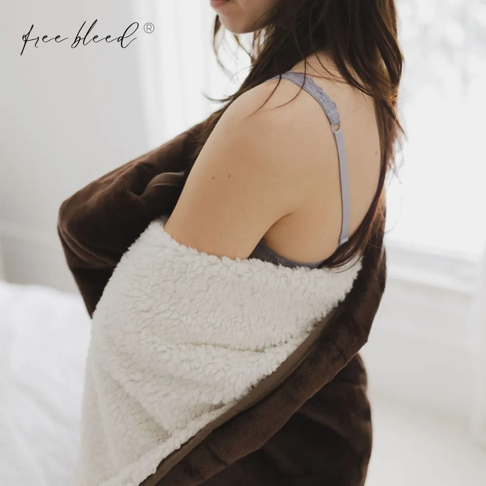 Free Bleed® Blanket – Cocoa, photo 4 of 6