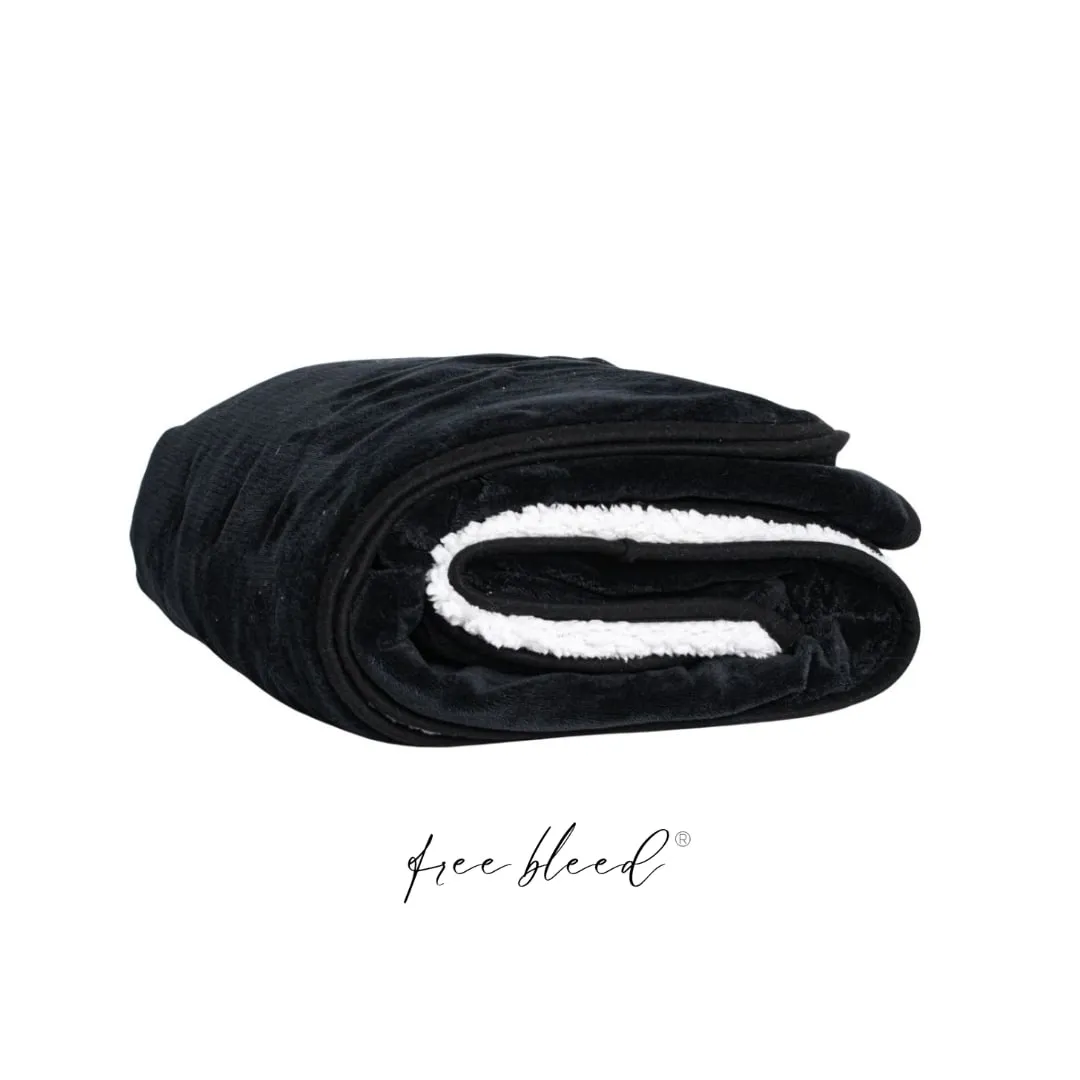 Free Bleed® Blanket – Ebony, photo 2 of 5