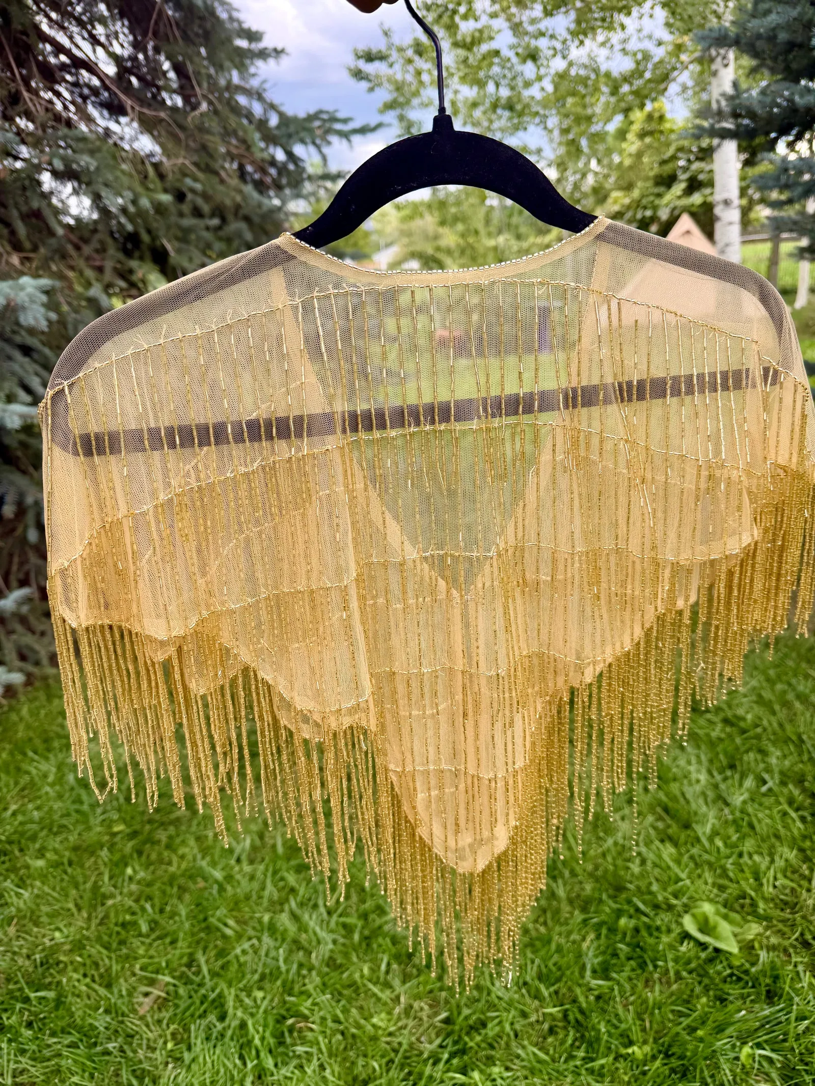 Lumina Nude Cape - Gold, photo 3 of 3