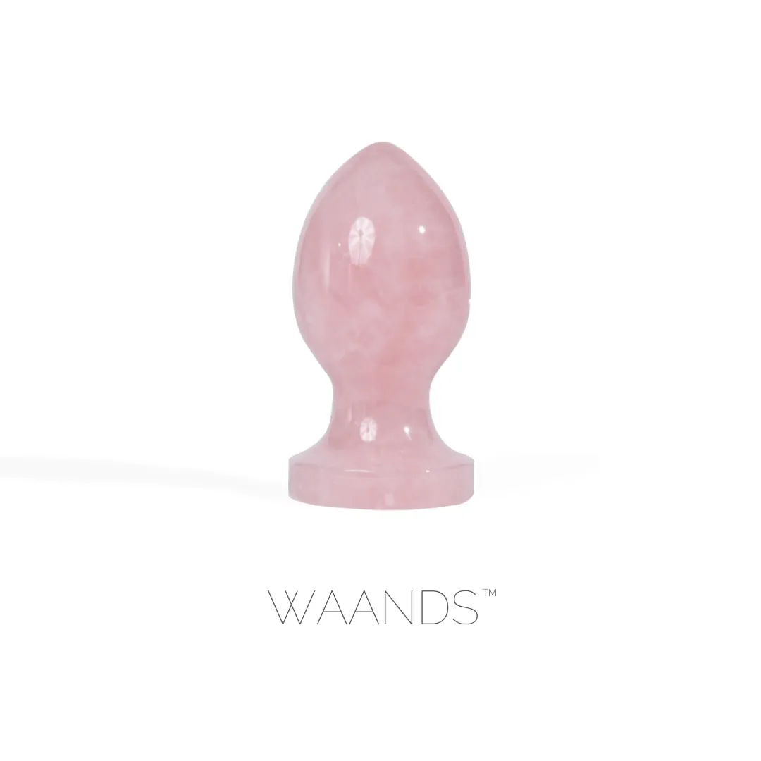 Rose Quartz Butt Plug, photo 2 of 2